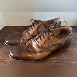 Curatore Wingtip Leather‎ Oxford Men's Brown Mens 12 Classic Style.